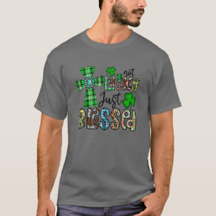 T-shirt Pas chanceux juste béni, Saint Patrick's Day Chris
