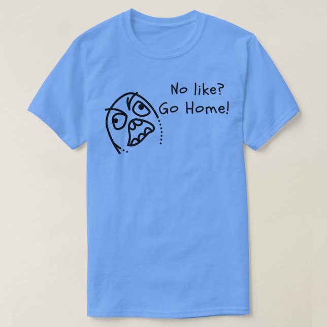 T-shirt Pas comme Go Home (Design devant)