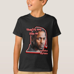T-shirt Pas comme nous Sticker