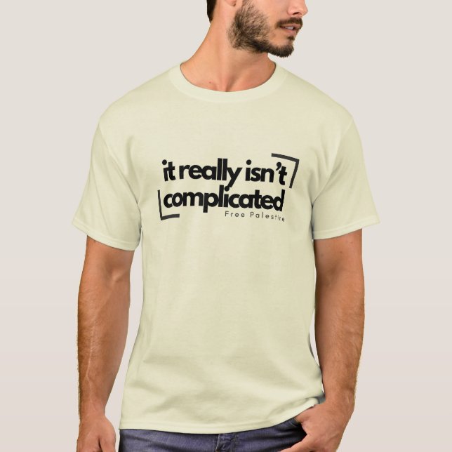 T-shirt Pas compliqué (Devant)