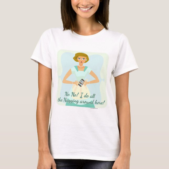 T-shirt Pas d'amusant Smart Phone Retro Art (Devant)