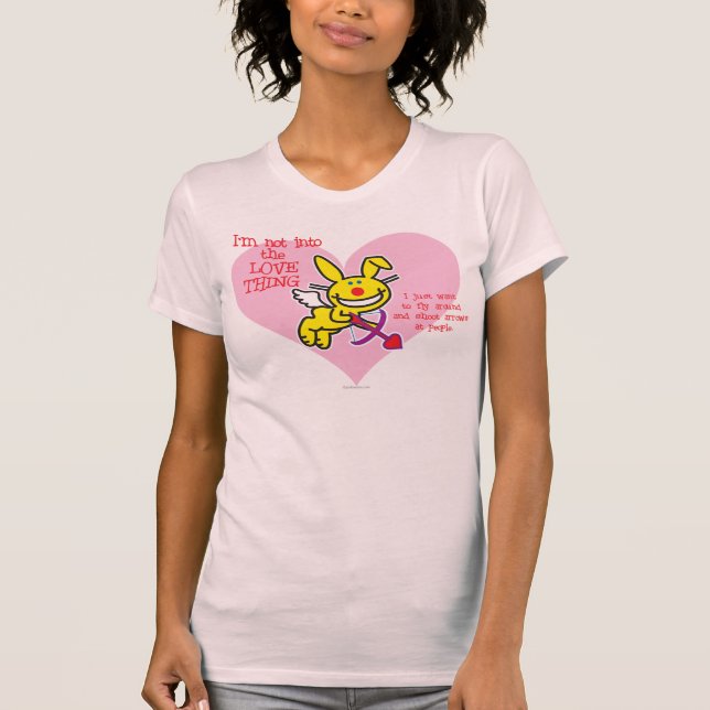 T-shirt Pas dans la chose d'amour (Devant)