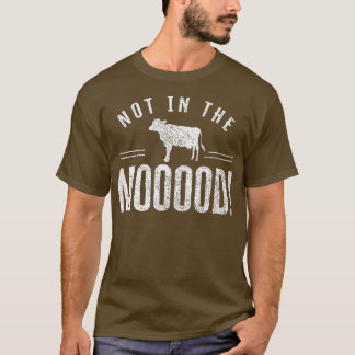 T-shirt Pas dans le cheptel agricole Mooood Vaches d'éleva