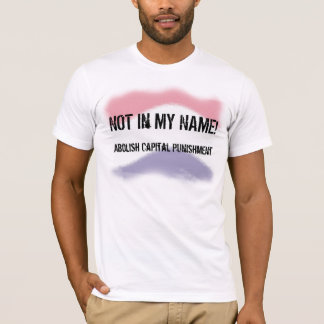 T-shirt Pas dans mon nom aucune pièce en t de punition