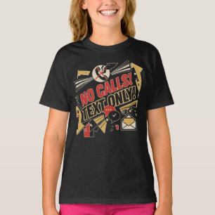 T-shirt Pas d'appels, Texte uniquement
