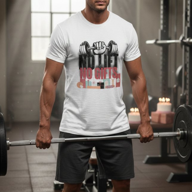 T-shirt Pas d'ascenseur ni cadeaux Drôle Gym motivation ci (Créateur téléchargé)