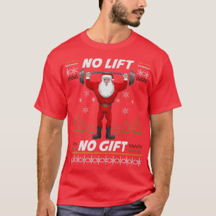 T-shirt Pas d'Ascenseur Pas d'Entraînement Cadeau Salle de