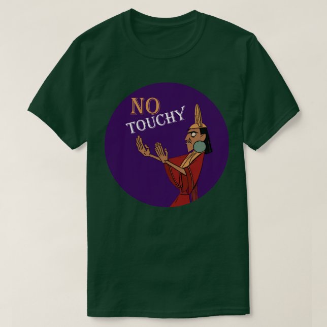 T-shirt Pas d'autocollant tactile (Design devant)