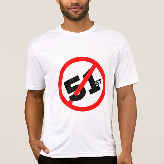 T-shirt Pas de 51e État (Devant)