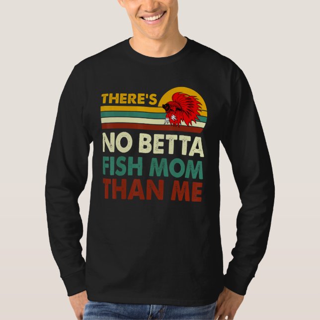 T-shirt Pas de Betta Poisson Maman que moi Betta Poisson P (Devant)