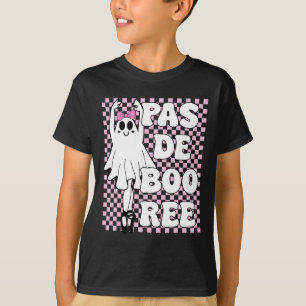 T-shirt Pas De Boo-ree Funny Retro Ballet Ghosts Halloween