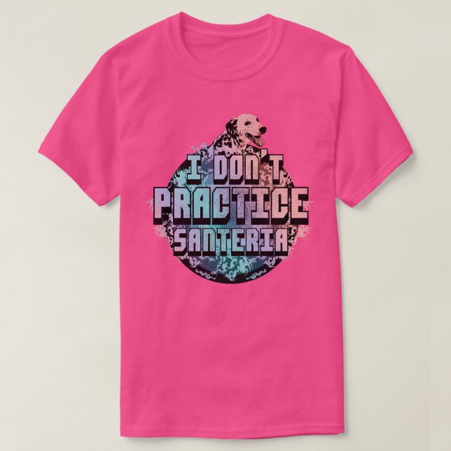 T-shirt Pas de boule de cristal (Design devant)