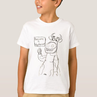 T-shirt PAS DE BULLE ! Végétariens Rock !