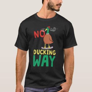 T-shirt Pas de canardage façon  Canard