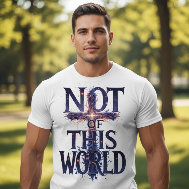 T-shirt Pas de ce monde (Créateur téléchargé)