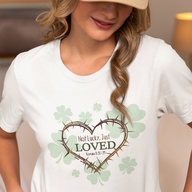 T-shirt PAS DE CHANCE JUSTE AIMÉ Christian St. Patrick's D (Créateur téléchargé)