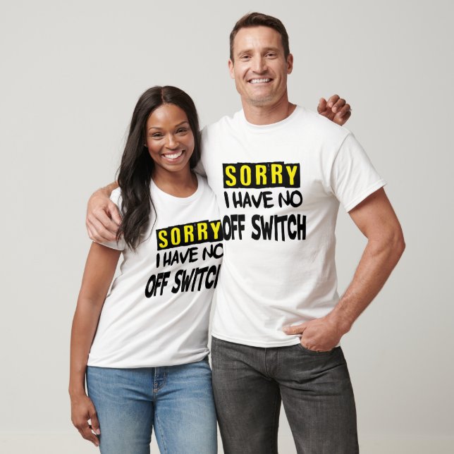 T-shirt Pas De Chemises De Lumière D'Interrupteur (Unisexe)