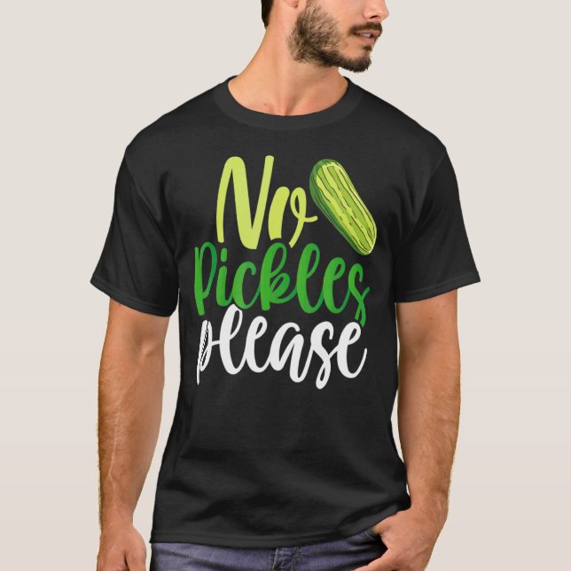 T-shirt Pas de chicots S'il vous plaît (Devant)