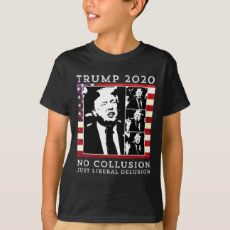T-shirt Pas de collusion juste délire drôle Trump