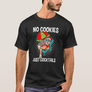 T-shirt Pas De Cookies Juste Des Cocktails Père Noël Pour 