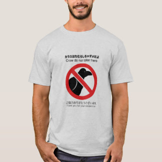 T-shirt Pas de corbeau