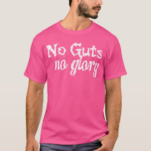 T-shirt Pas De Coups Pas De Glory D822 Salle De Fitness En
