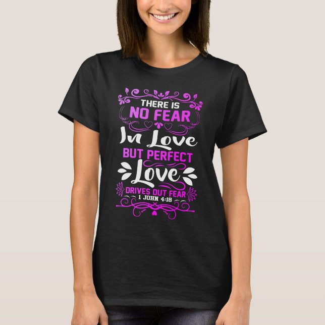 T-SHIRT PAS DE CRAINTE (Devant)