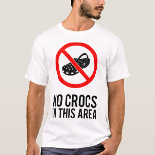 T-shirt Pas de crocs
