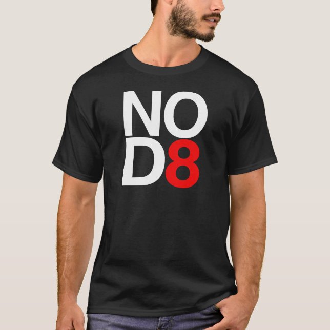 T-SHIRT PAS DE D8 (Devant)