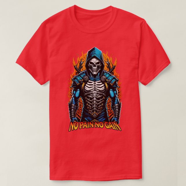 T-shirt Pas de douleur pas de gain 2 (Design devant)