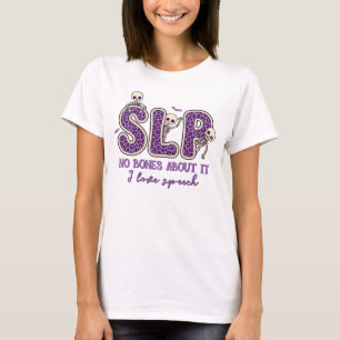 T-shirt Pas de doute, j'adore l'orthophonie Halloween sque