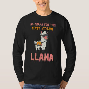 T-shirt Pas de drame pour ce lama de première année  Retou