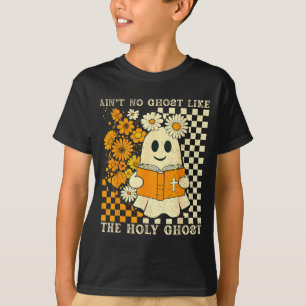T-shirt Pas de fantôme comme fantôme chrétien Floral Ghost