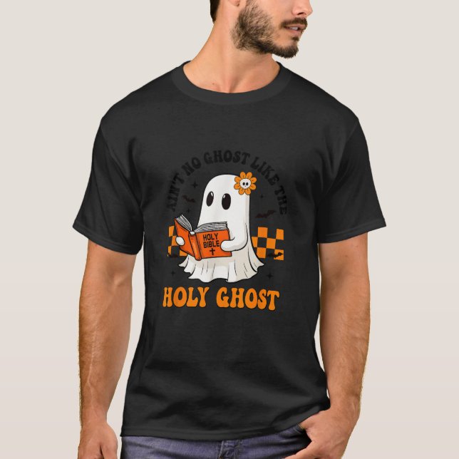 T-shirt Pas de fantôme comme le fantôme sacré Halloween Ch (Devant)