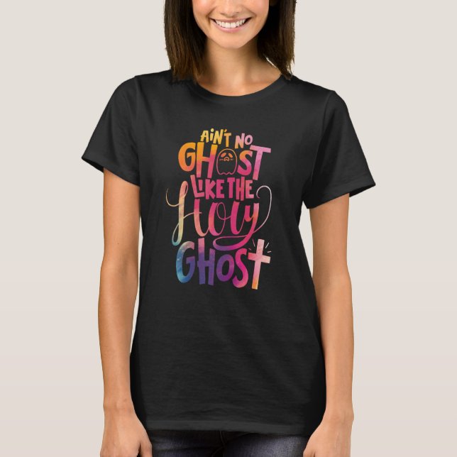 T-shirt Pas de fantôme comme le Saint-Esprit Christian Hal (Devant)