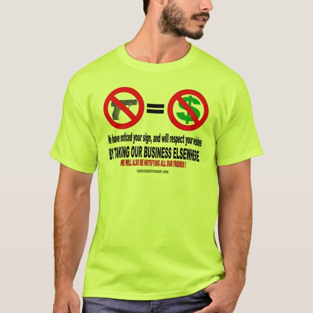 T-SHIRT PAS DE FUSIL, PAS DE SINGE (Devant)