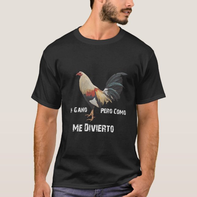 T-shirt Pas de gain mais je m'amuse (Devant)