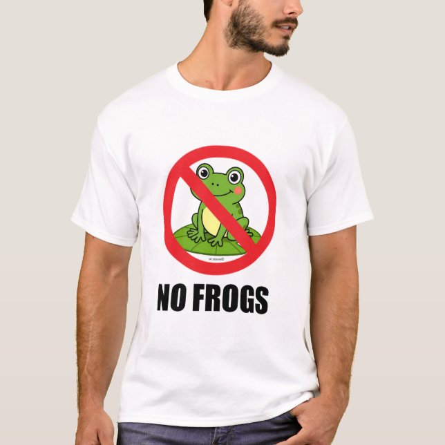 T-SHIRT PAS DE GRENOUILLES (Devant)