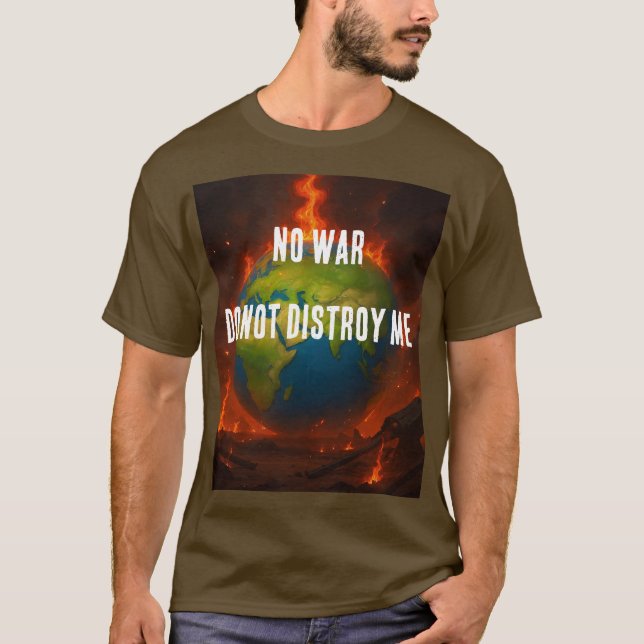 T-SHIRT PAS DE GUERRE (Devant)