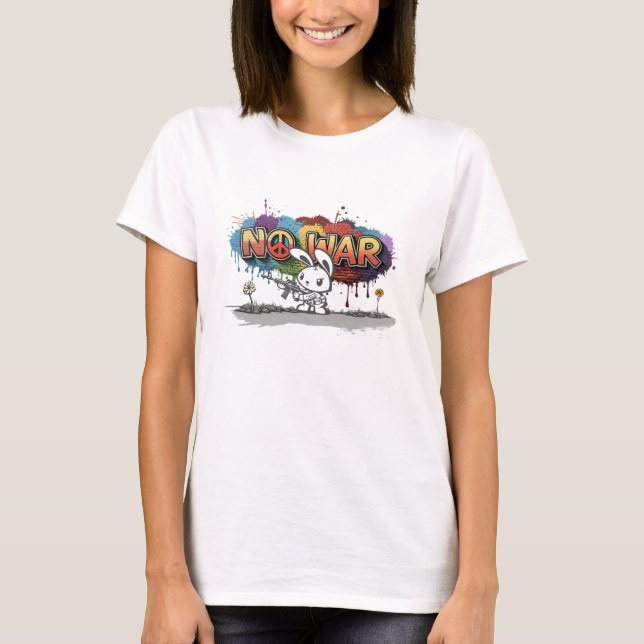 T-shirt Pas de guerre (Devant)