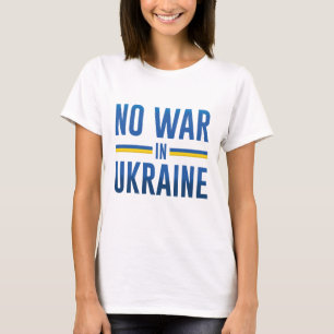 T-shirt Pas De Guerre En Ukraine