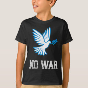 T-shirt Pas De Guerre, La Colombe De Paix, Anti-Guerre, Pa