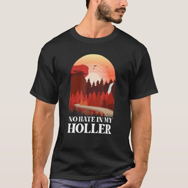 T-shirt Pas de haine dans ma poule (Devant)