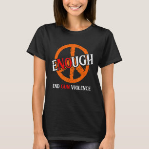 T-shirt Pas de journée de sensibilisation aux armes à feu 