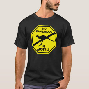 T-shirt Pas de kangourous en Autriche Australie