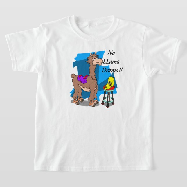 T-shirt Pas de Lama Drama ! ! 1 (Poser)