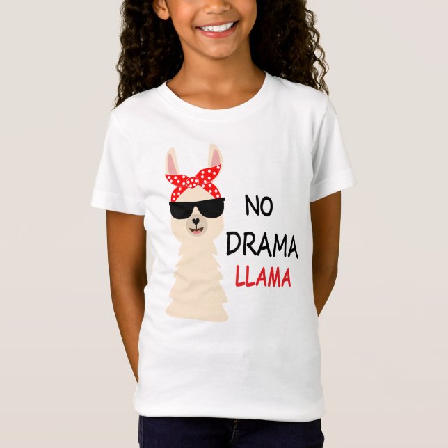 T-Shirt Pas de lama drame  (Devant)