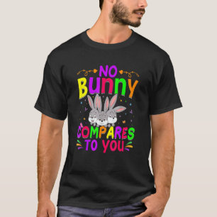 T-shirt Pas De Lapin Comparé À Vous Joyeux Jour De Pâques