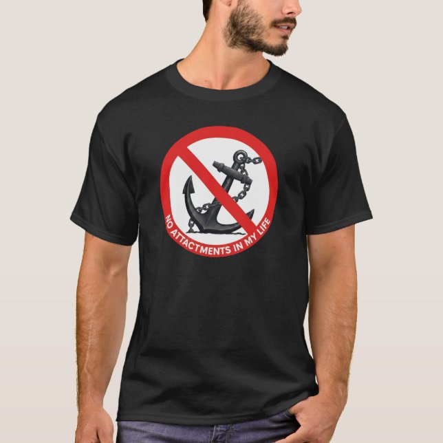 T-shirt Pas de liens dans ma vie (Devant)