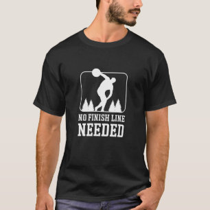 T-shirt Pas de ligne de finition nécessaire Discus Thrower